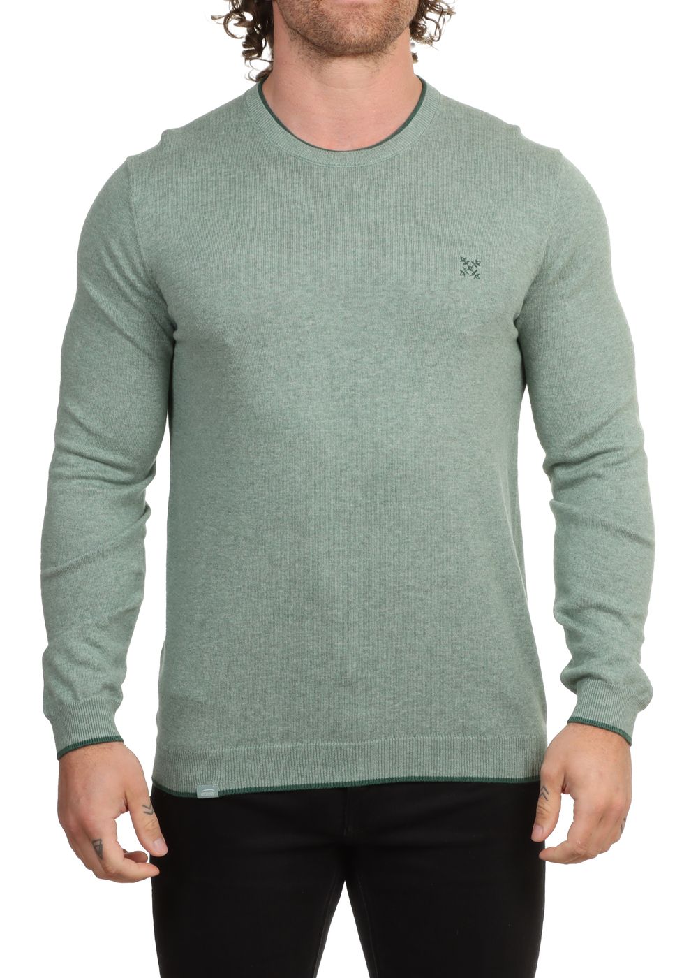 Oxbow Peroni Sweater Eucalyptus Chine
