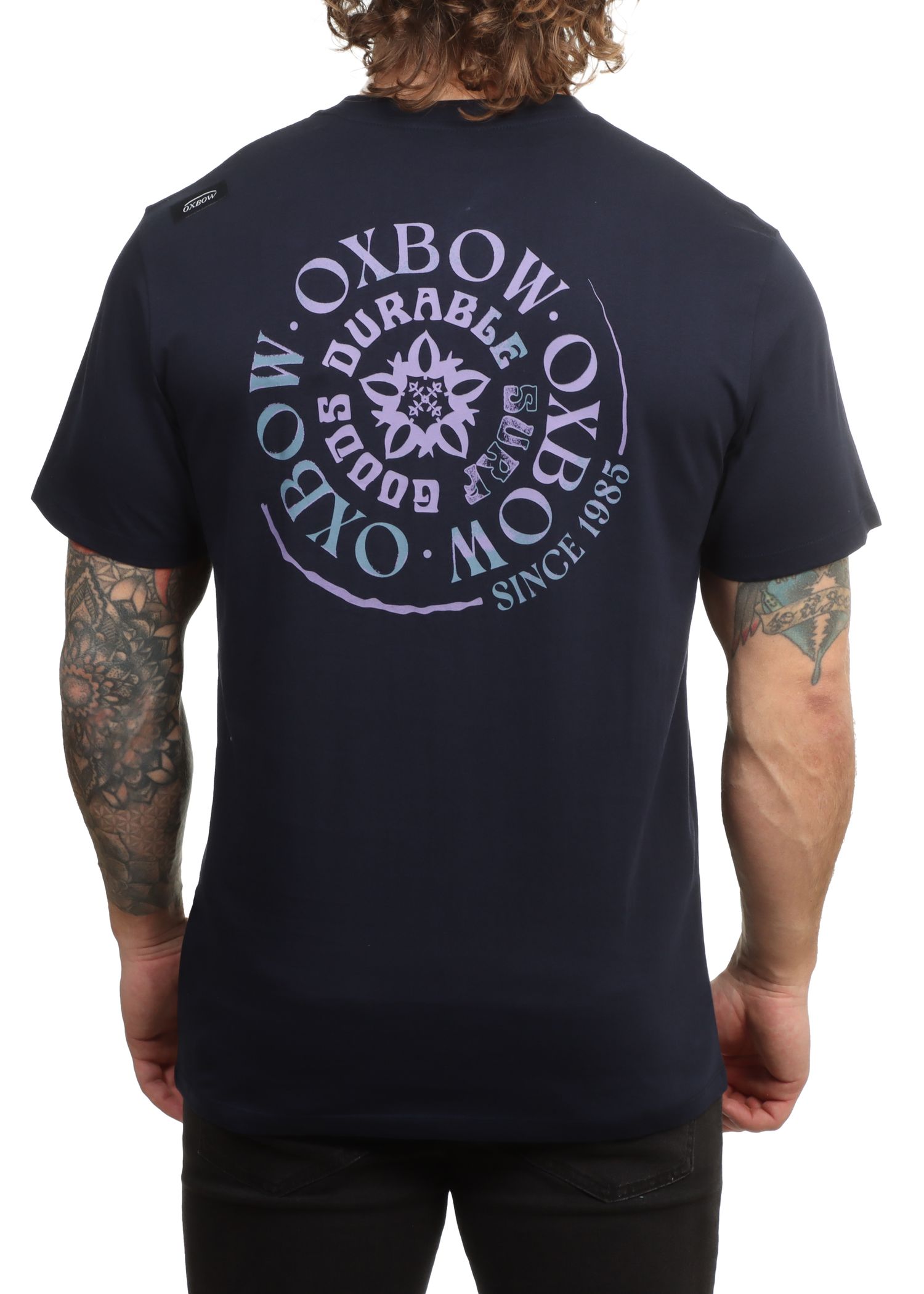 Oxbow Spiral Tee Deep Marine