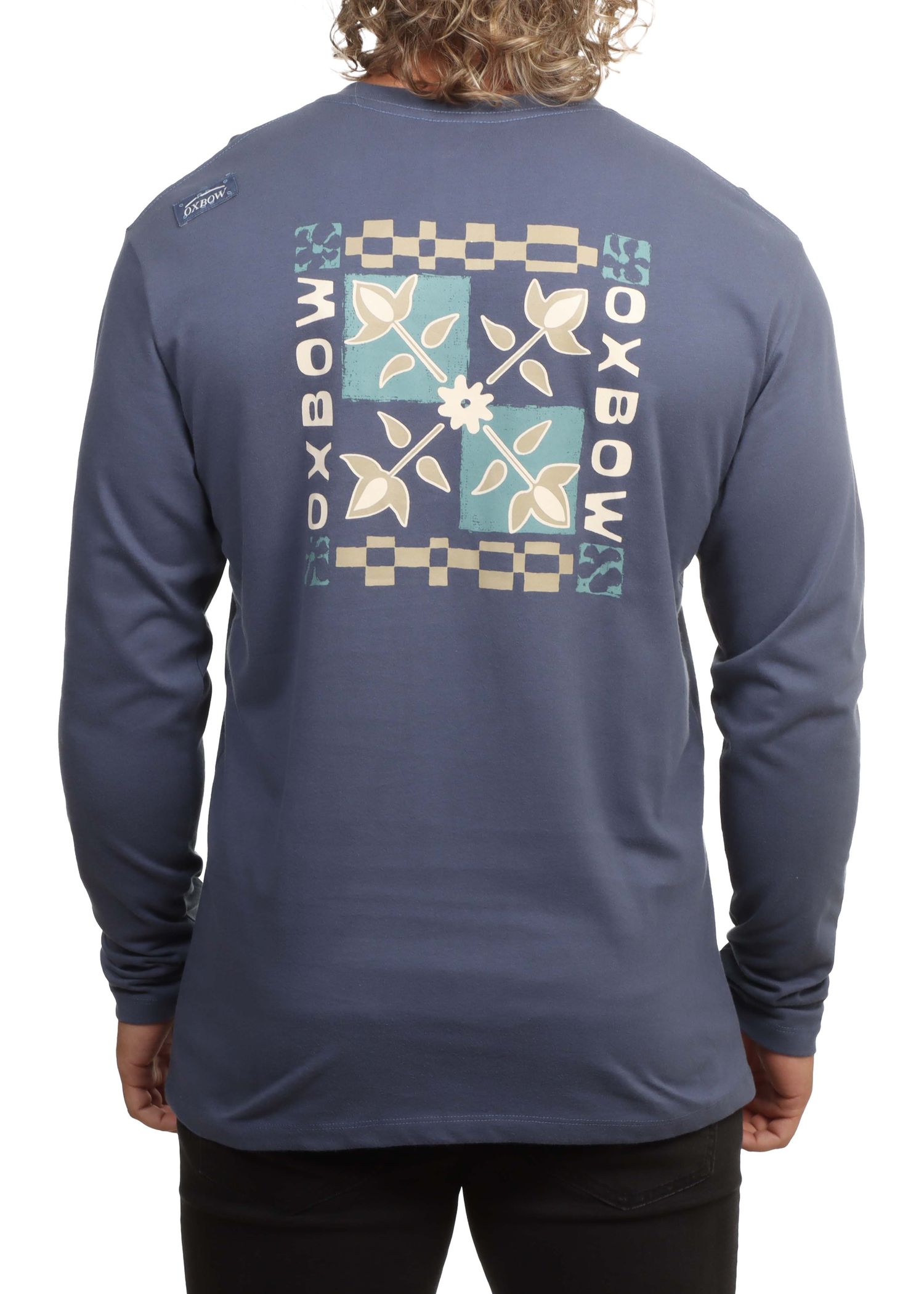 Oxbow Tile Long Sleeve Vintage Indigo