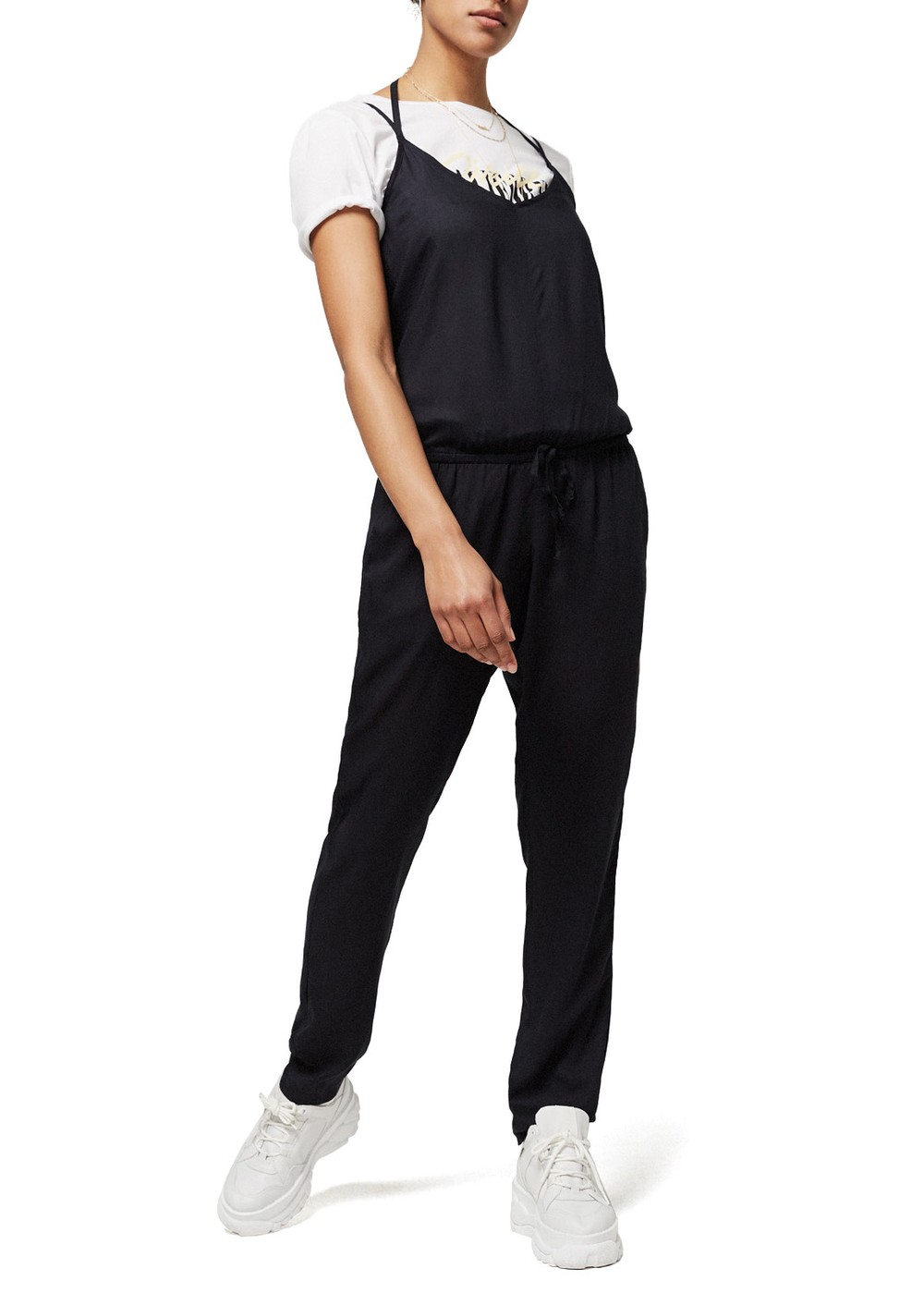 ONeill Sand City Print Jumpsuit Black