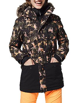 ONeill Ladies Zeolite Snow Jacket Black/Yellow