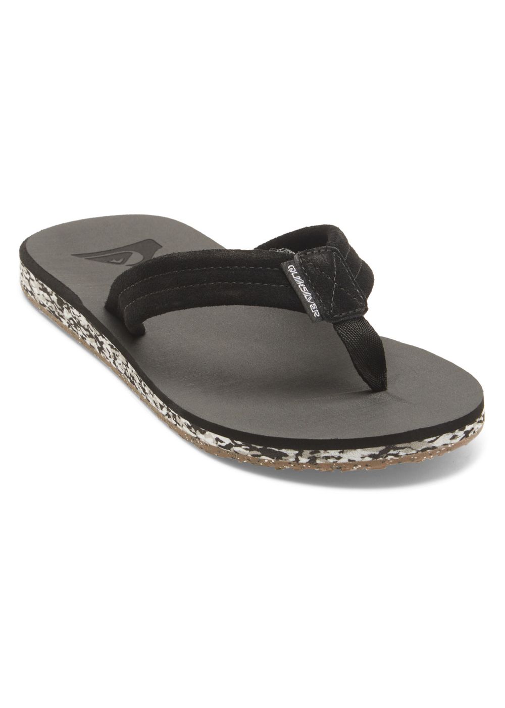 Quiksilver Carver Suede Recycled Sandal Black