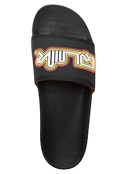 Quiksilver Rivi Wordmark Slide Sandal Black 2