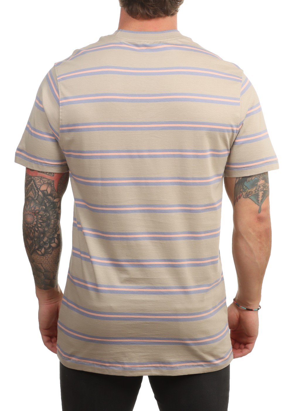 Volcom V Ent Hockey Dad Crew Tee Light Khaki