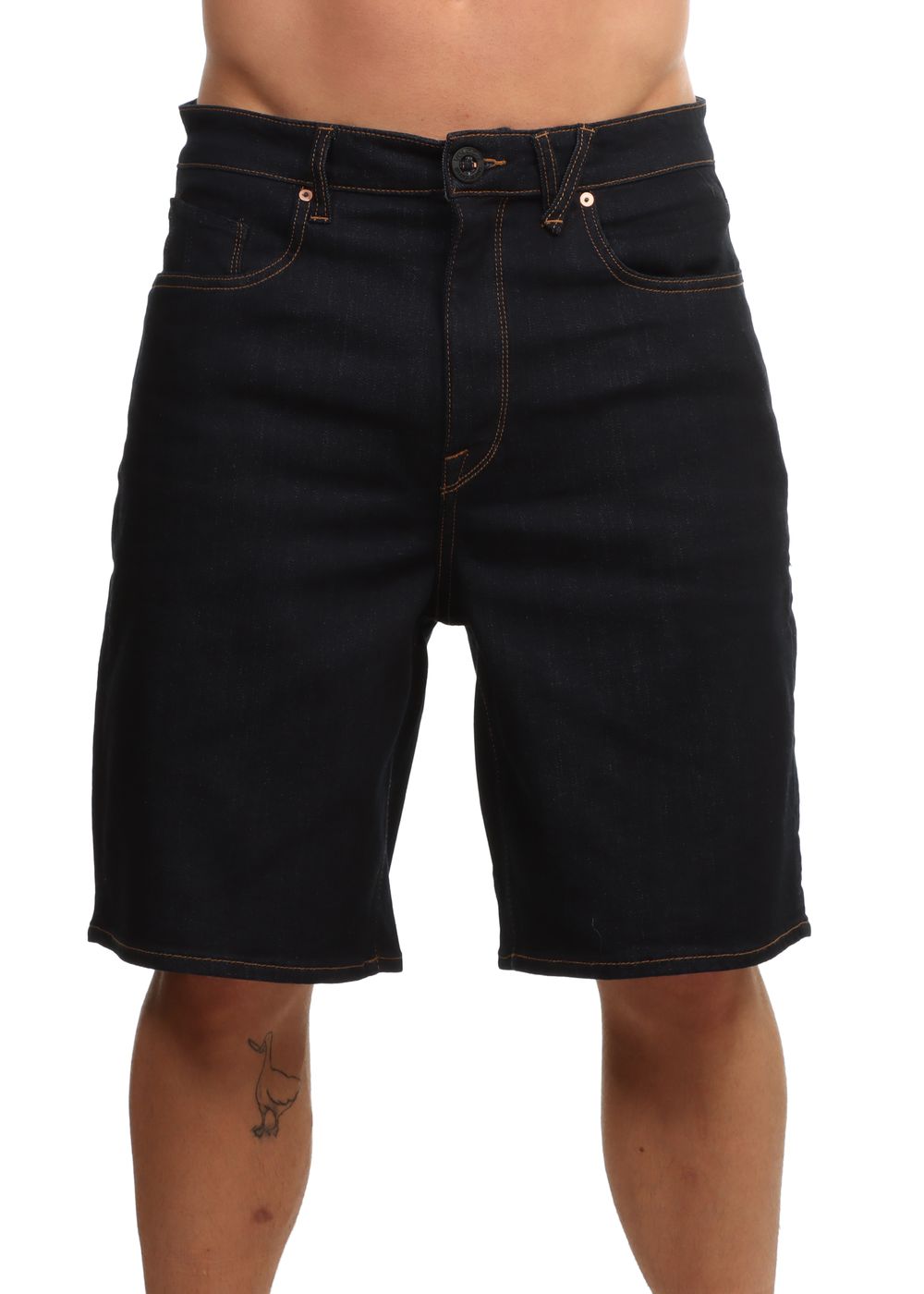 Volcom Billow Denim Shorts Rinse