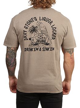 Volcom Liquor Locker PW Tee Brindle