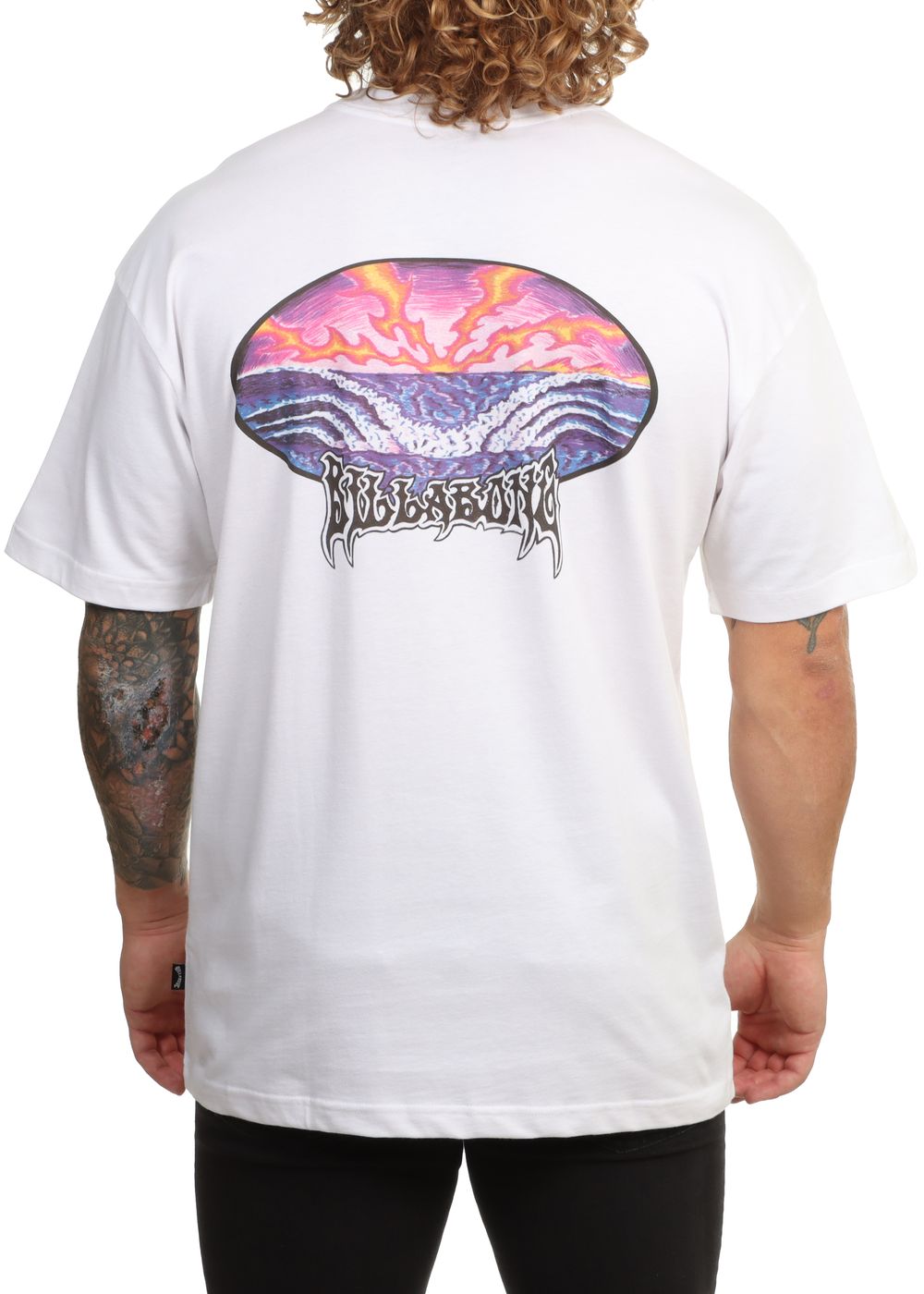 Billabong Quadriple OG Tee White