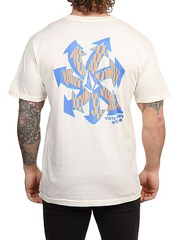 Volcom Vortex Tee Off White