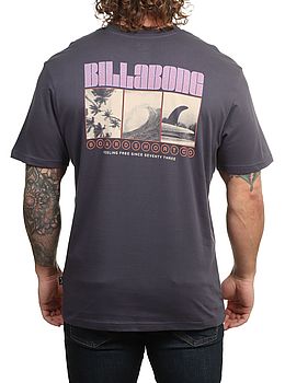 Billabong Broadsheet Premium Tee Graystone