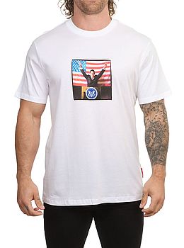 Billabong A.I. 4 Pres Premium Andy Irons Tee White