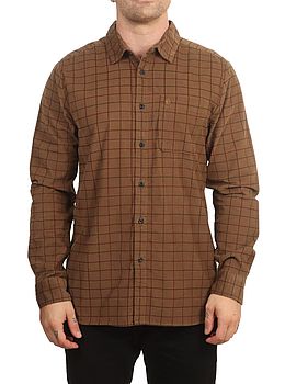 Volcom Zander Shirt Dark Khaki