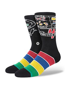 Stance x Elf Food Groups Socks Black