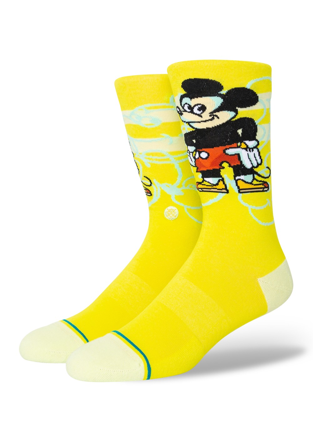 Stance x Disney Mickey Dillon Froelich Socks Yellow