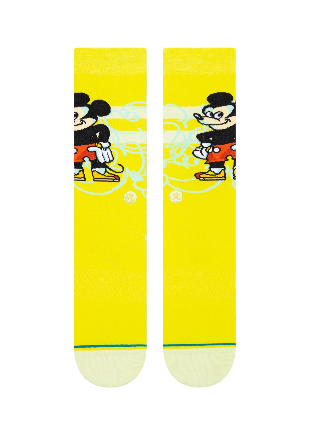 Stance x Disney Mickey Dillon Froelich Socks Yellow
