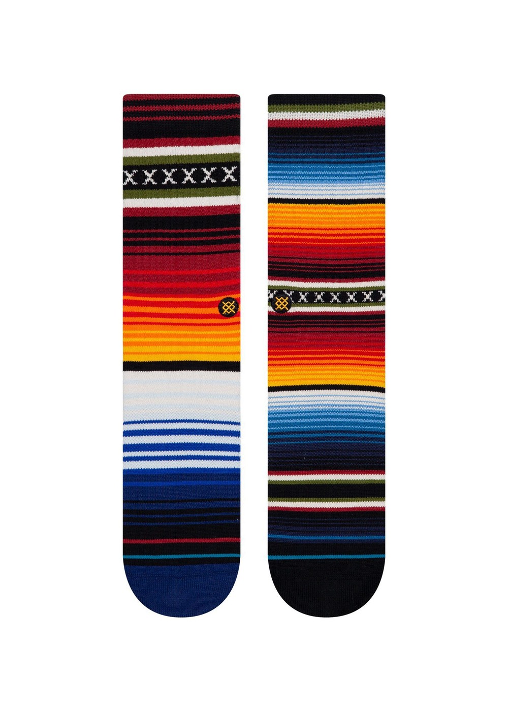 Stance Curren ST Crew Socks Red