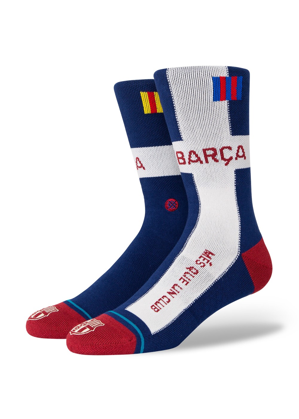 Stance Barca FCB Cross Socks Navy