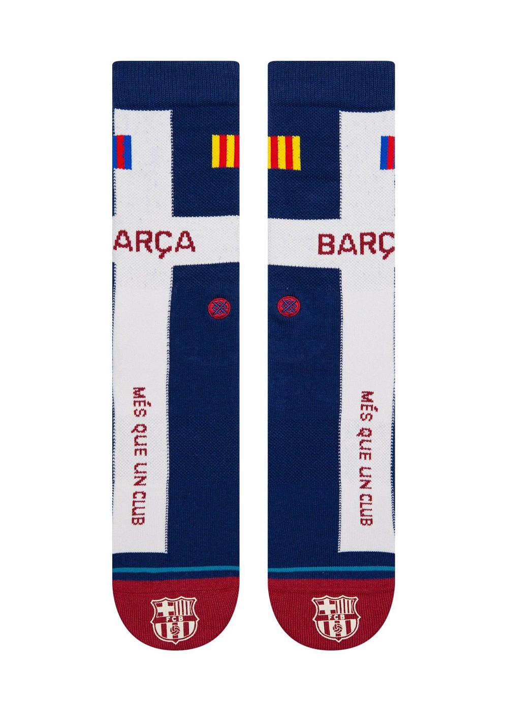 Stance Barca FCB Cross Socks Navy