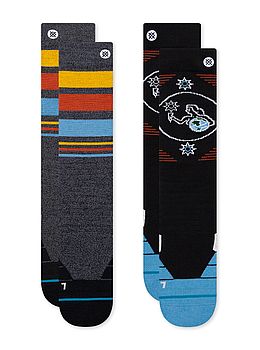 Stance Herridge 2 Pack Snow Socks Multi