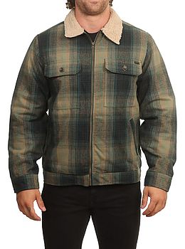 Billabong Barlow Sherpa Jacket Dark Forest