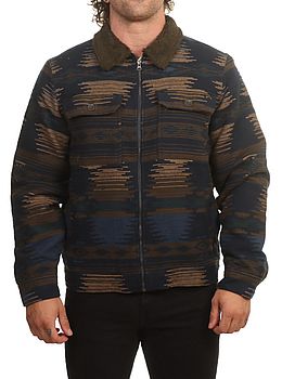 Billabong Barlow Sherpa Jacket Navy