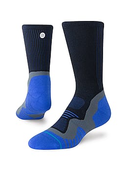 Stance Pace Light Crew Socks Black Grey