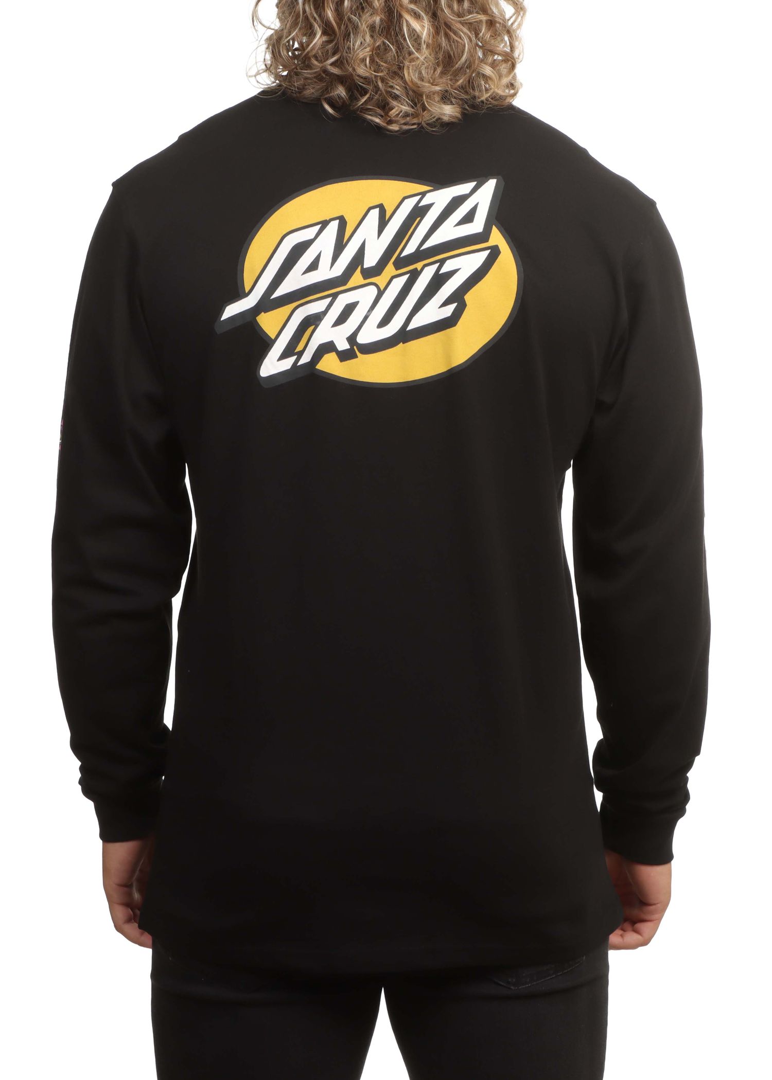 Santa Cruz Knibbs Cryptic Long Sleeve Black