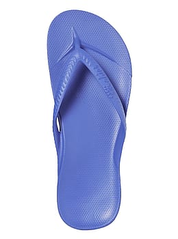 Archies Arch Support Flip Flops Royal Blue