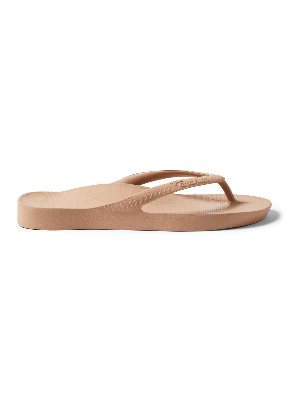 Archies Arch Support Flip Flops Tan
