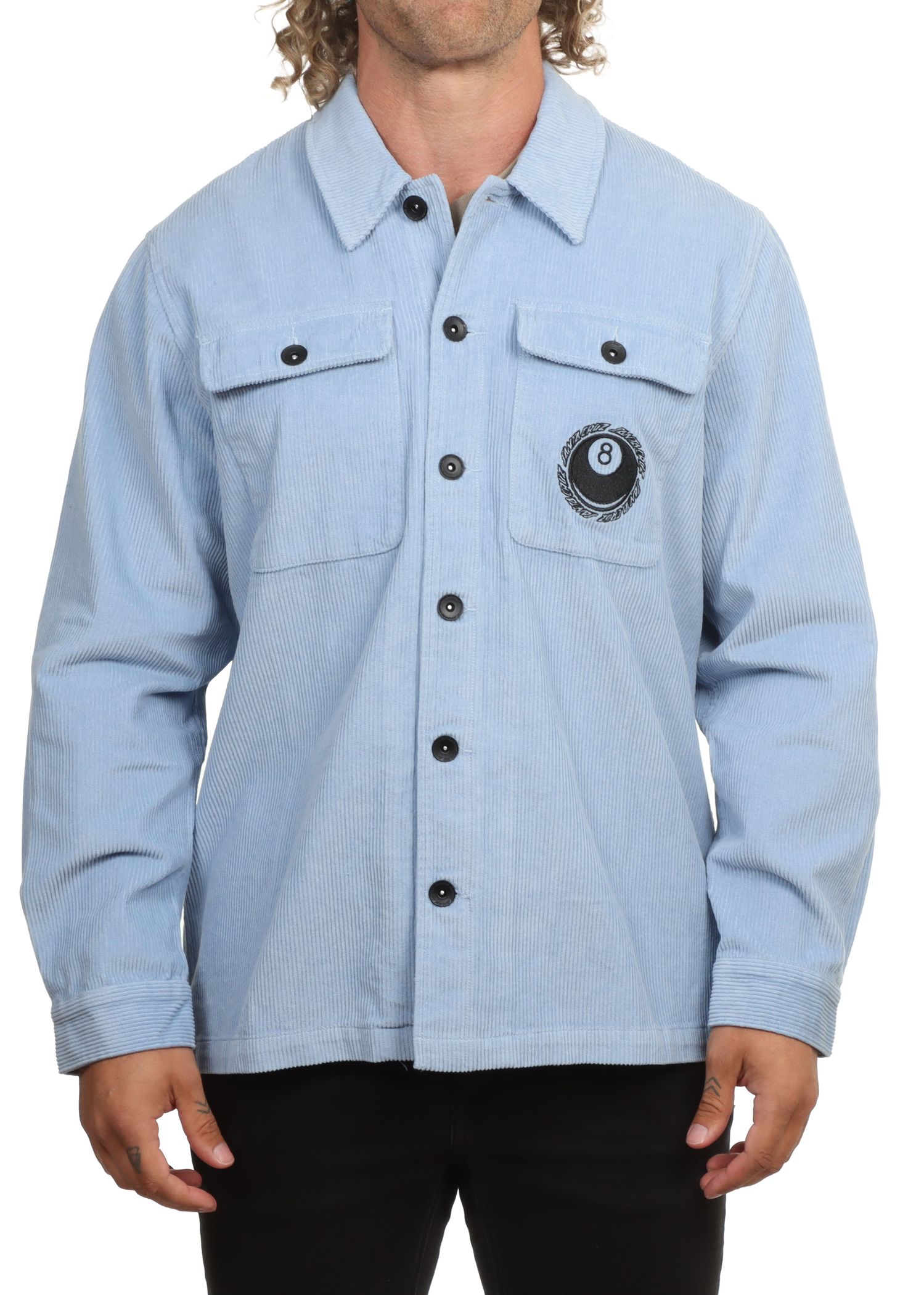 Santa Cruz Winkowski Hachi Ball Shirt Ice Blue
