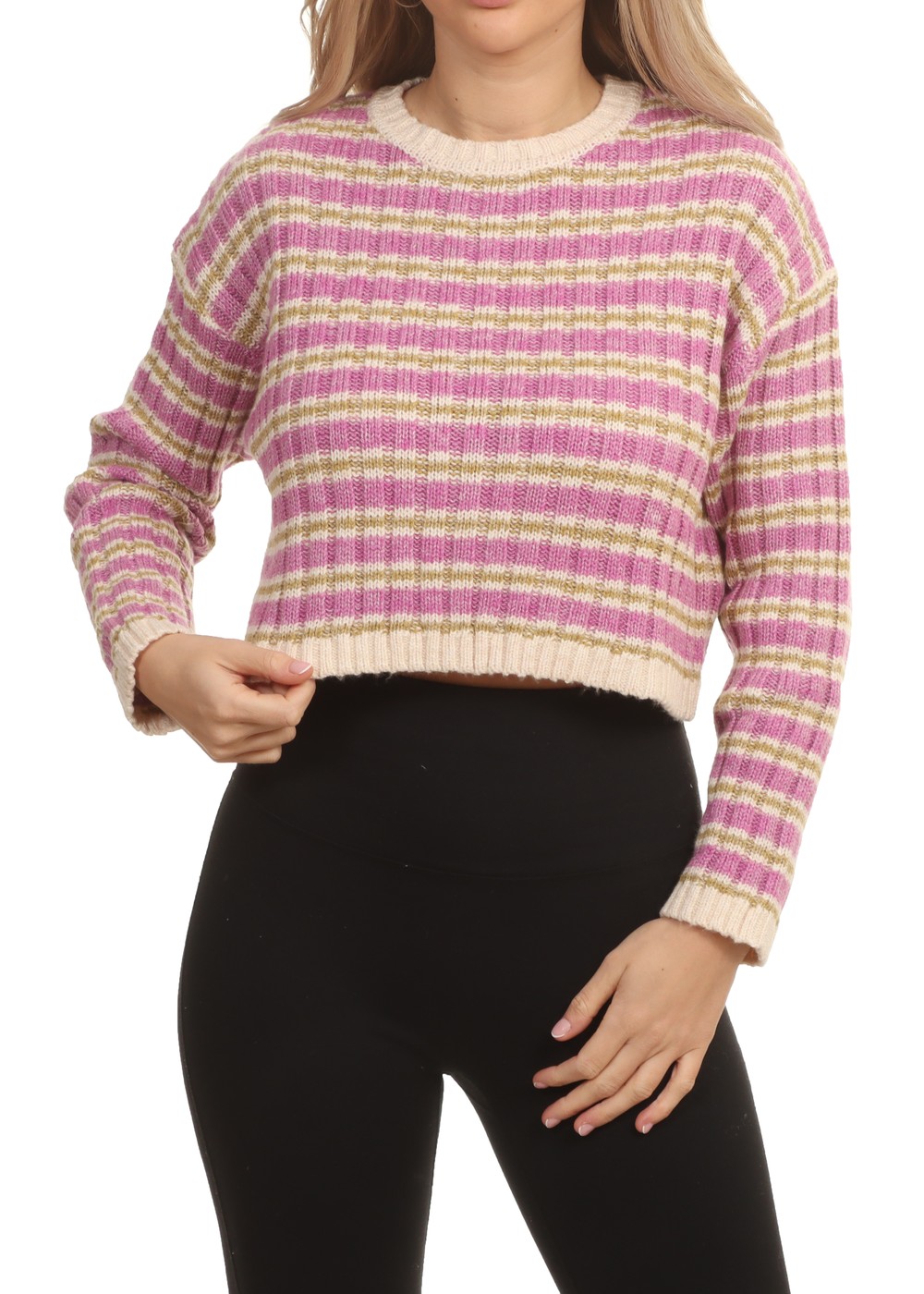 Billabong In A Daze Sweater Bright Orchid