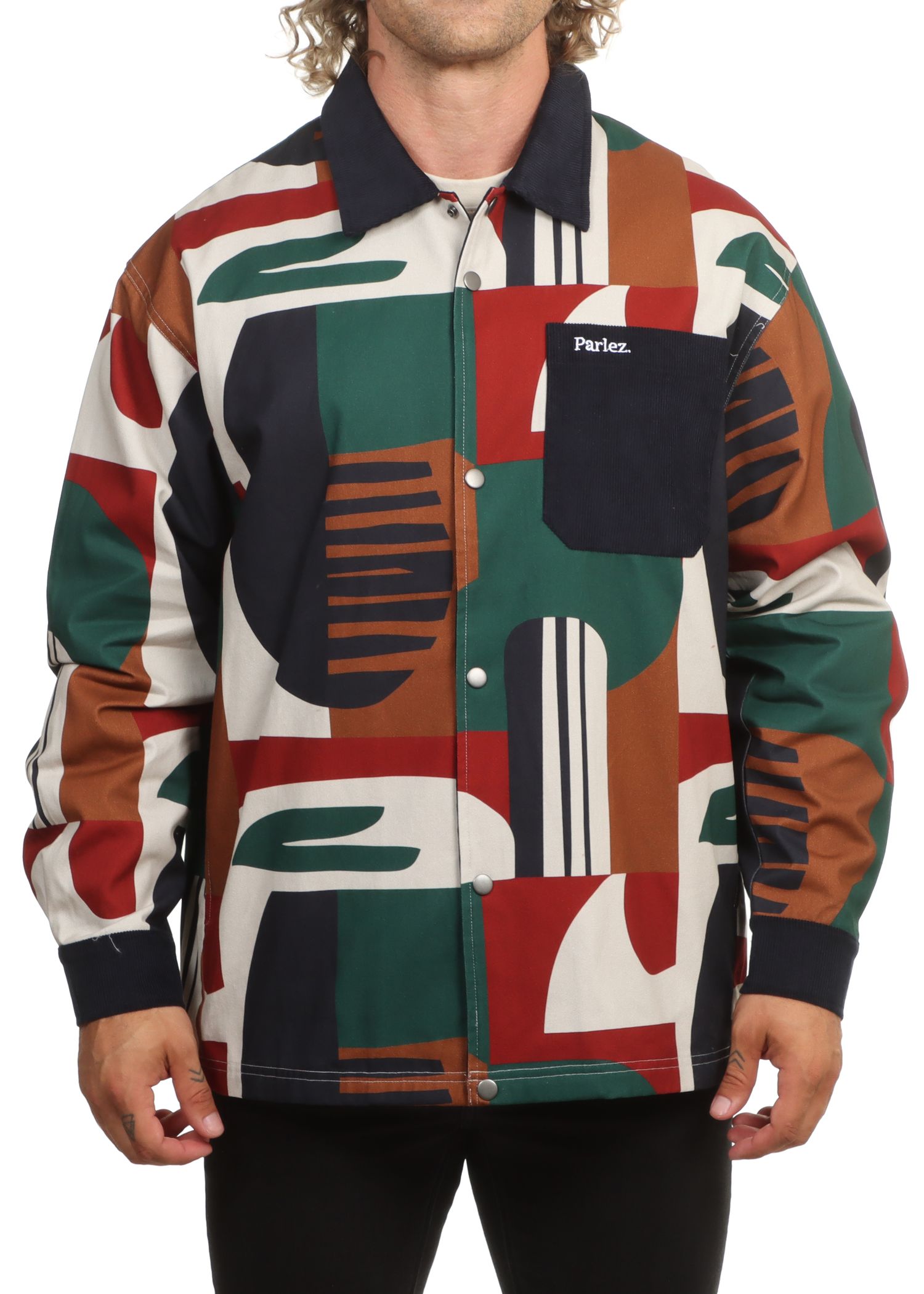 Parlez Bolt Shirt Jacket Multi