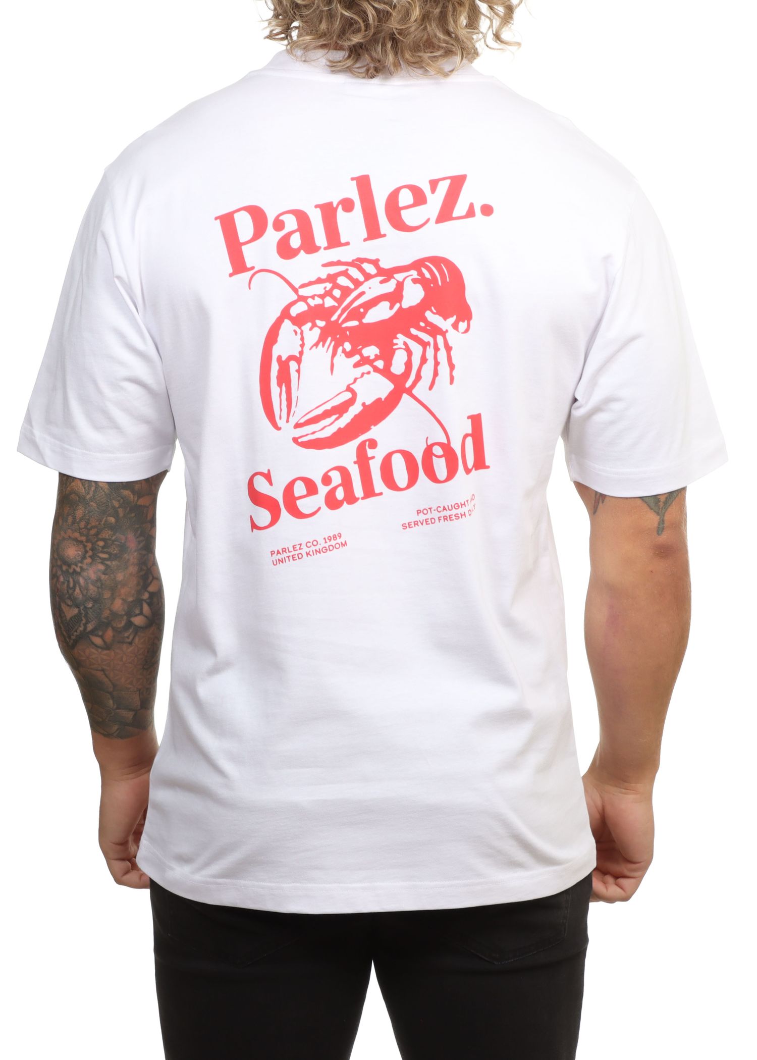 Parlez Slip Tee White