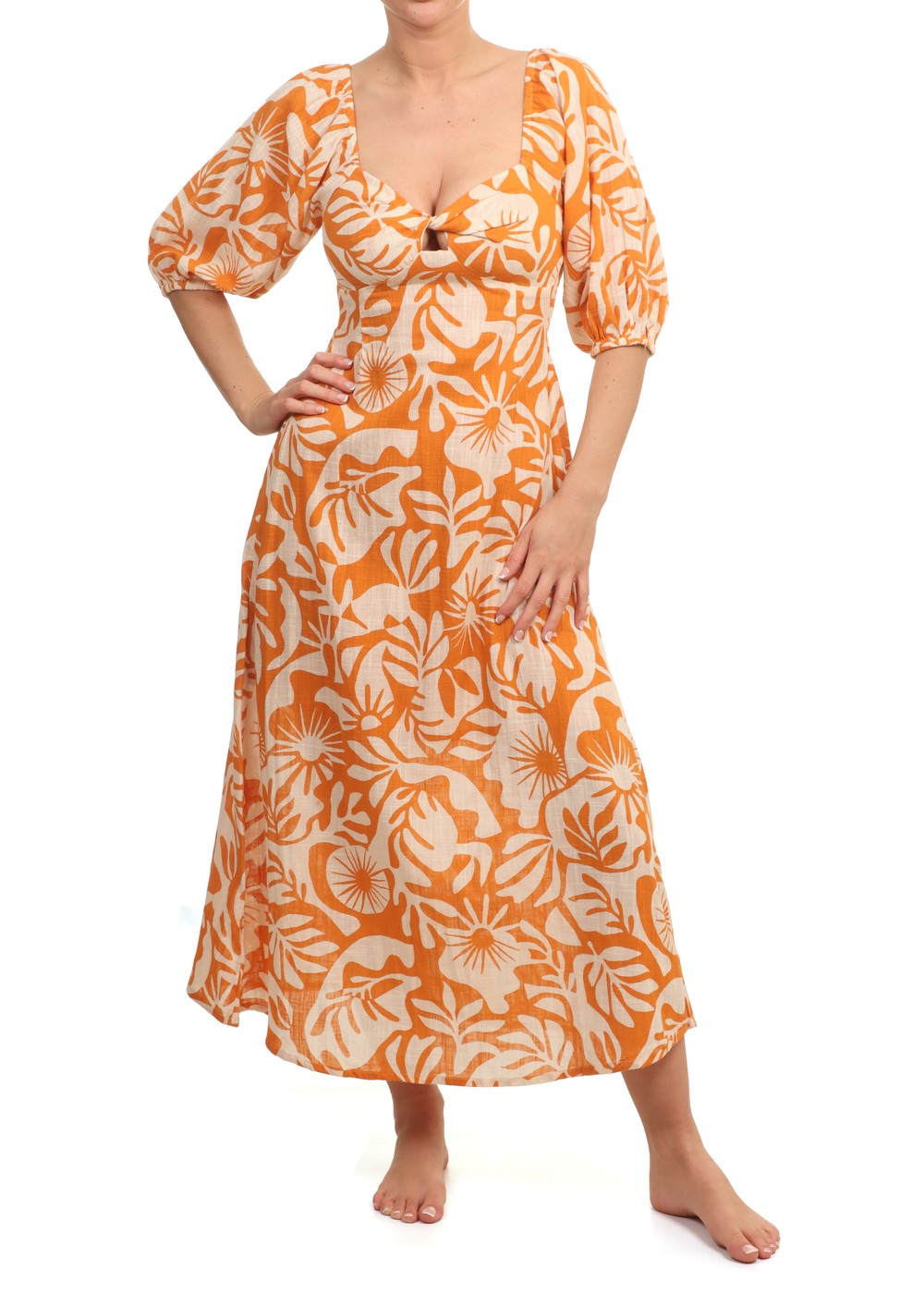 Billabong Paradise Cove Dress Dried Mango
