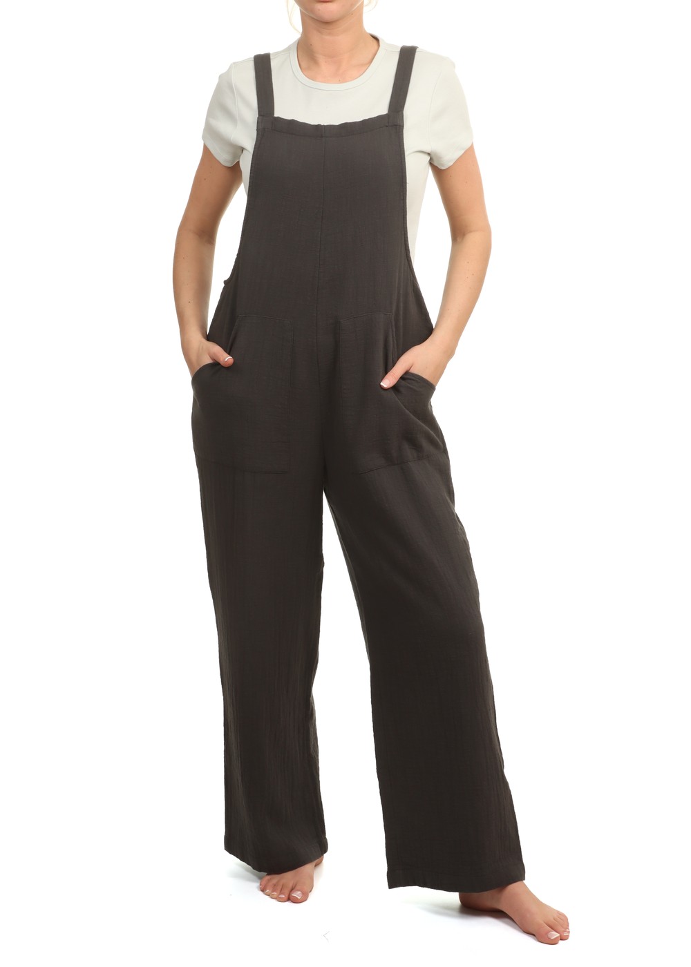 Billabong Pacific Time Jumpsuit Black Sands