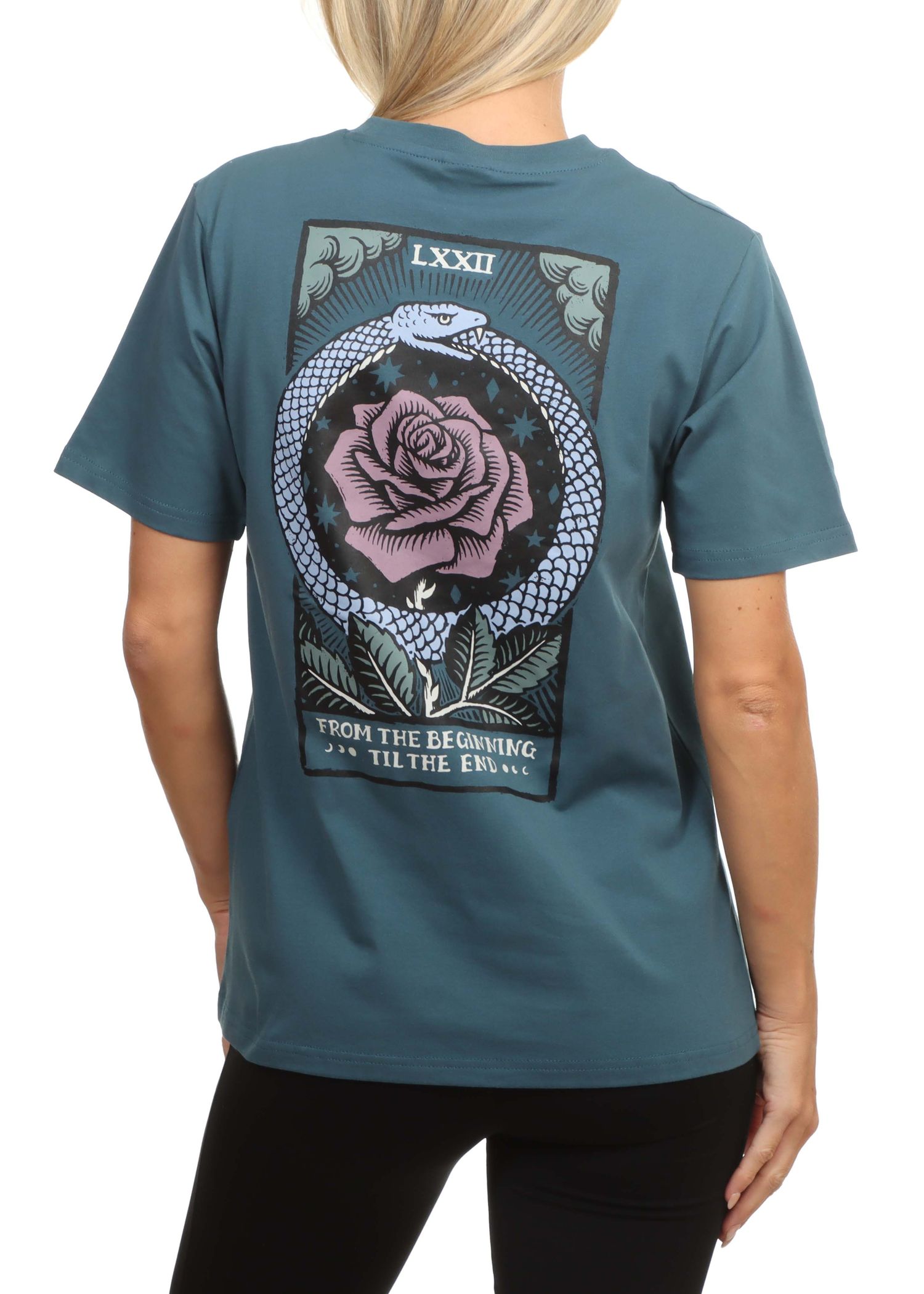 Santa Cruz Delfino Eternal Tee Deep Sea