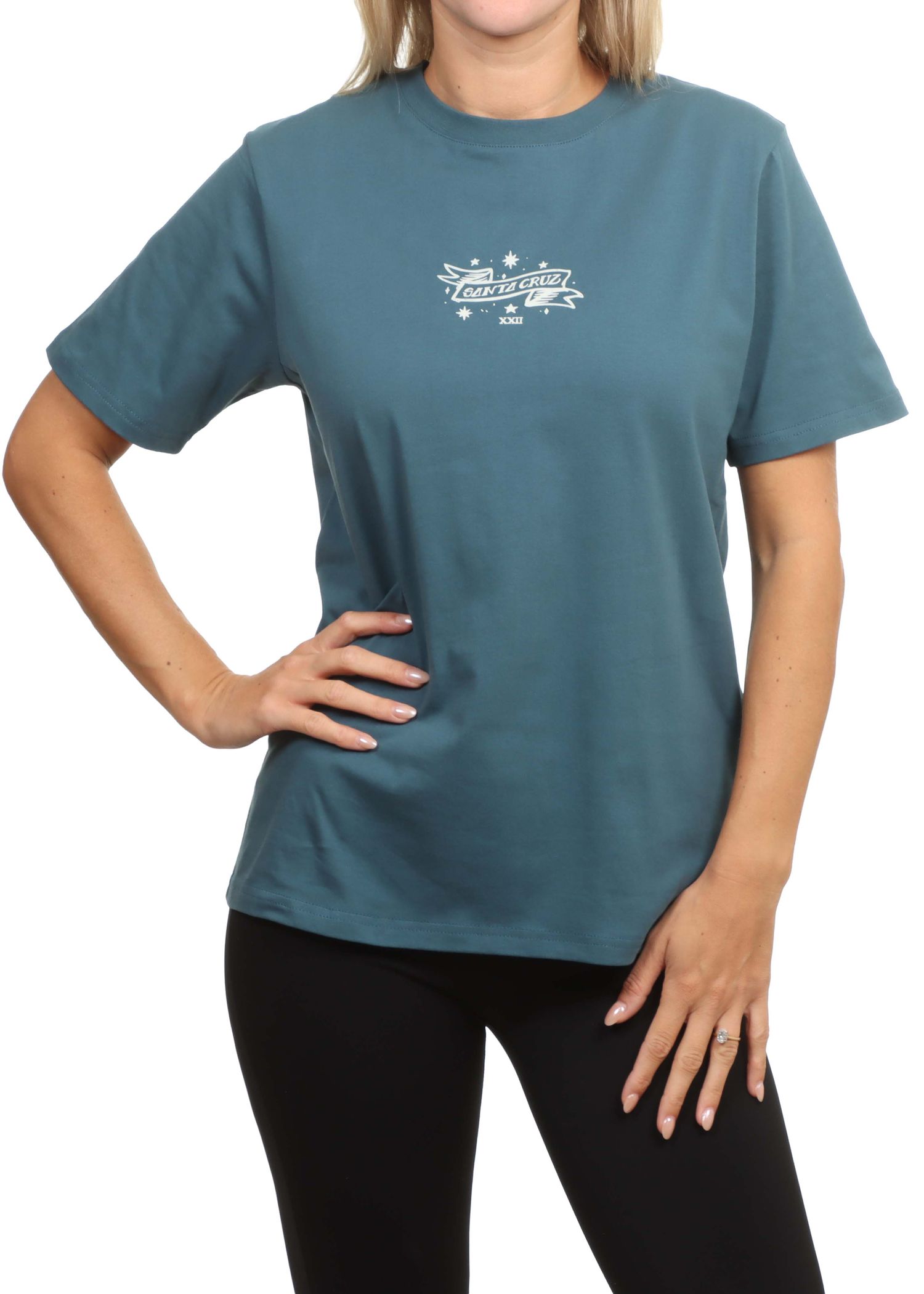 Santa Cruz Delfino Eternal Tee Deep Sea