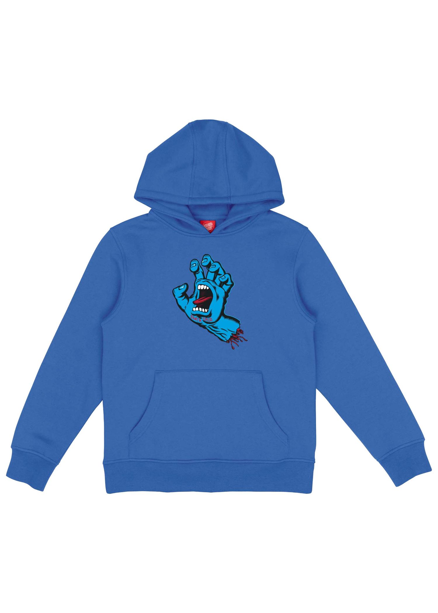 Santa Cruz Boys Screaming Hand Hoodie Sapphire