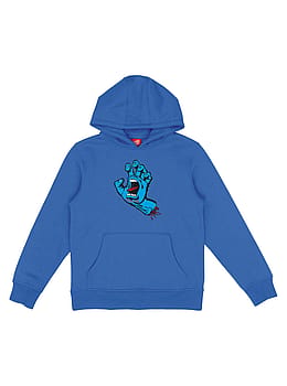 Santa Cruz Boys Screaming Hand Hoodie Sapphire