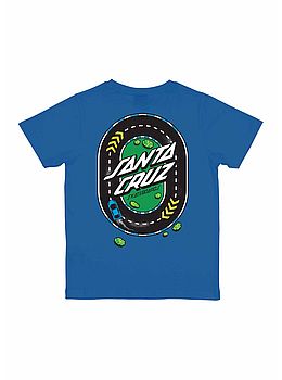 Santa Cruz Boys Pit Cruz Tee Ultramarine