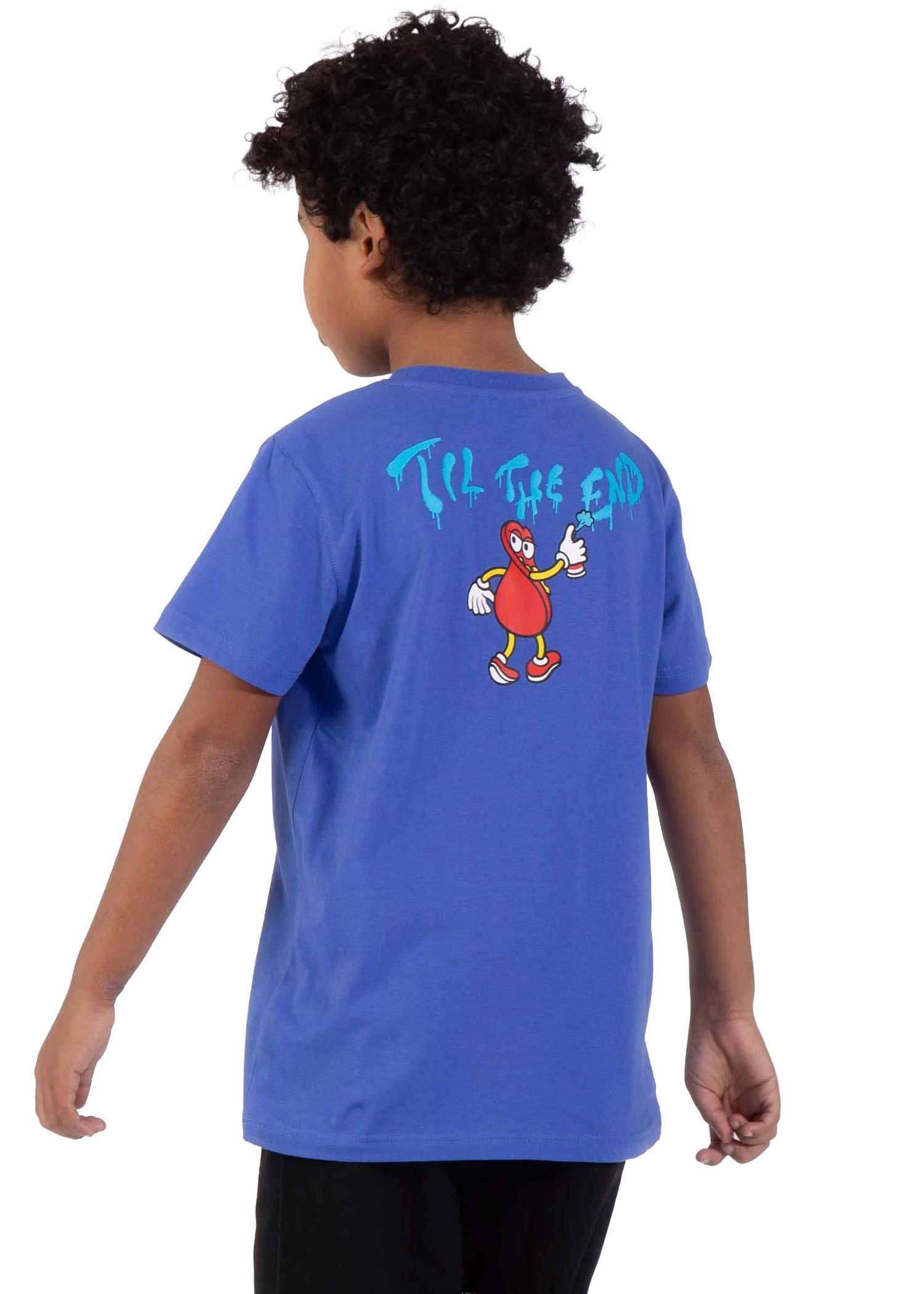 Santa Cruz Boys Dot Guy TTE Tee Sapphire
