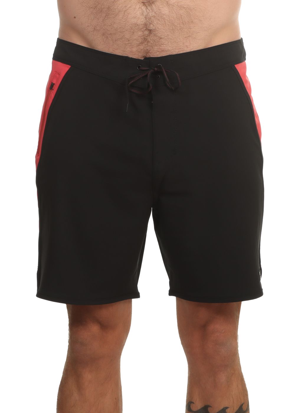 Florence Marine X Burgee Boardshorts Black Red