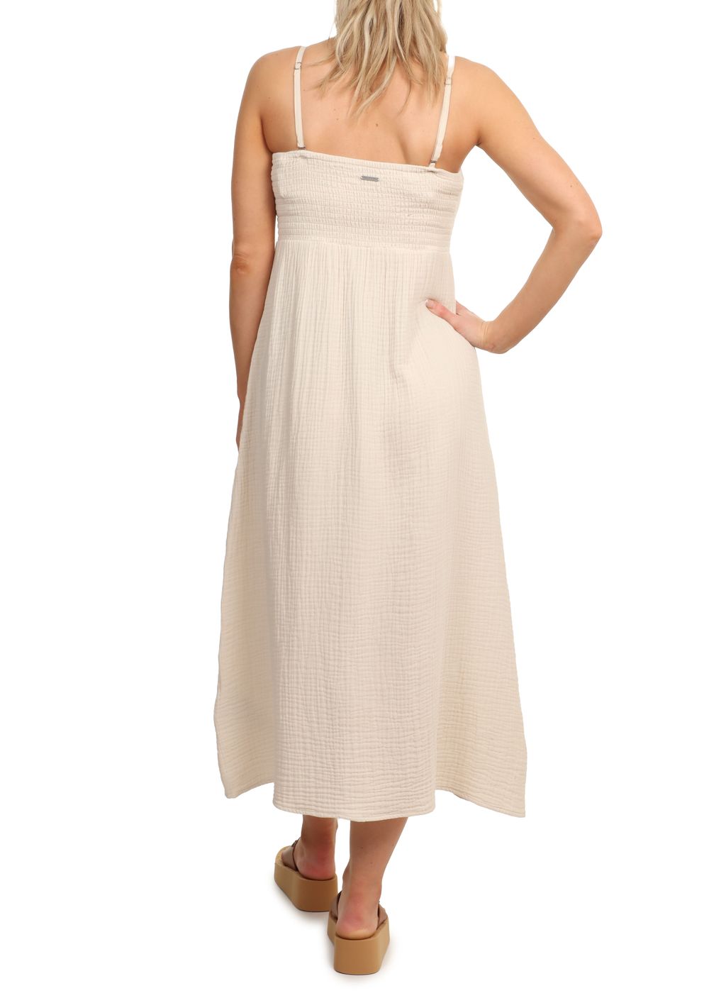 Billabong Off The Coast Dress White Cap