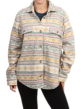 Billabong Forge Fleece Shirt White Cap