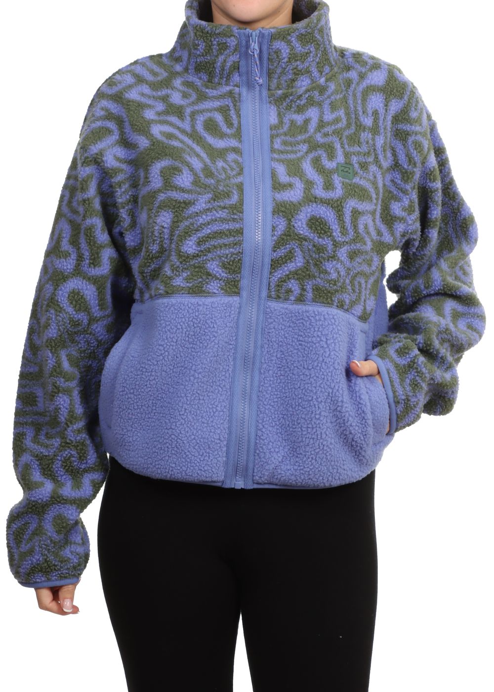 Billabong Rock Jetty Zip Fleece Iris