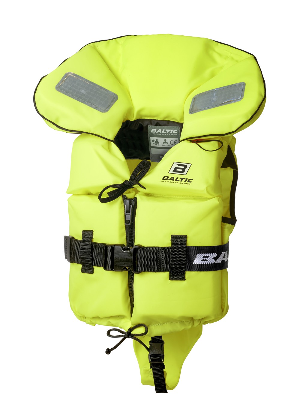 Baltic Baby/Child Split Front Zip LifeJacket Yellow