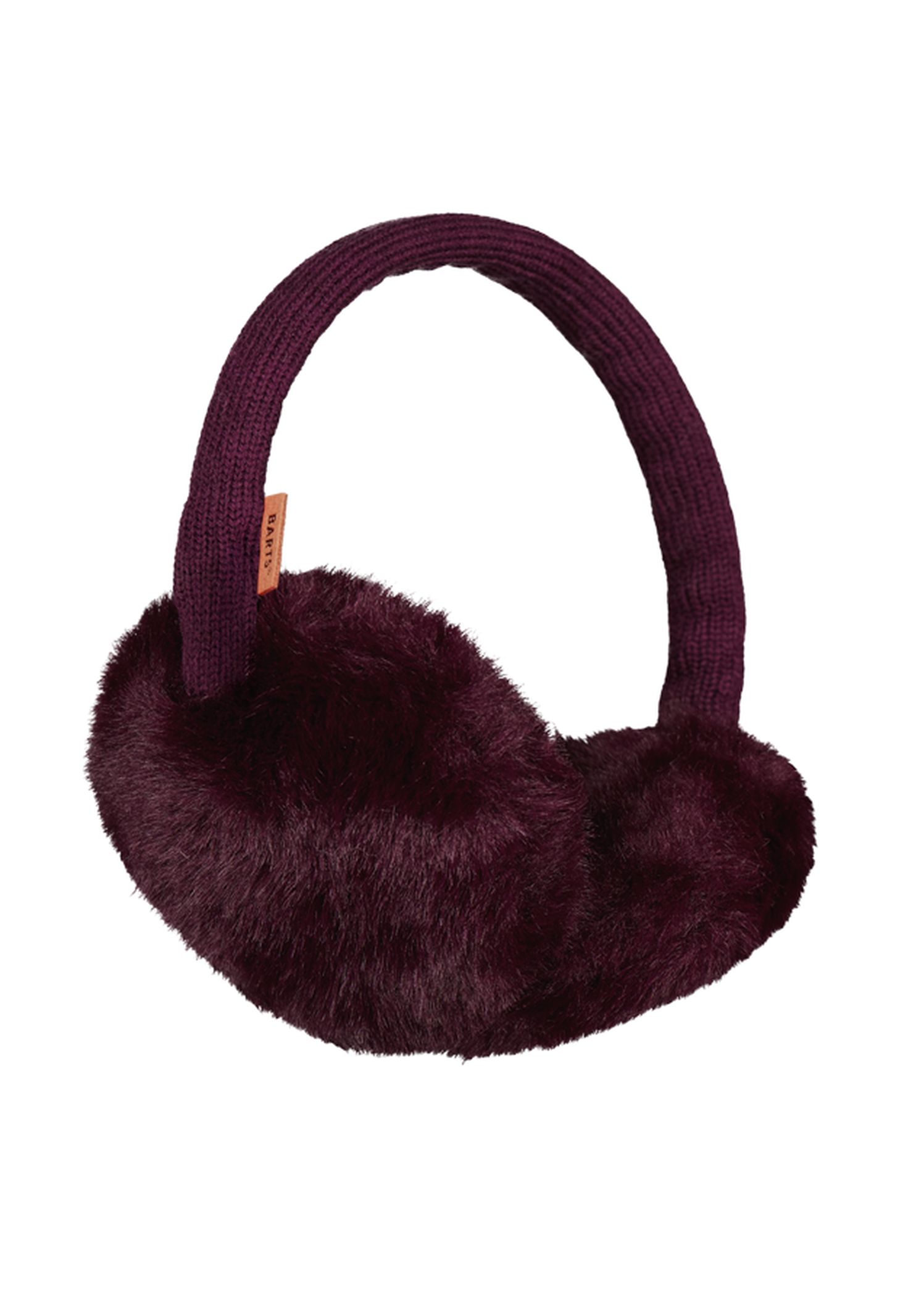 Barts Plush Earmuffs Aubergine