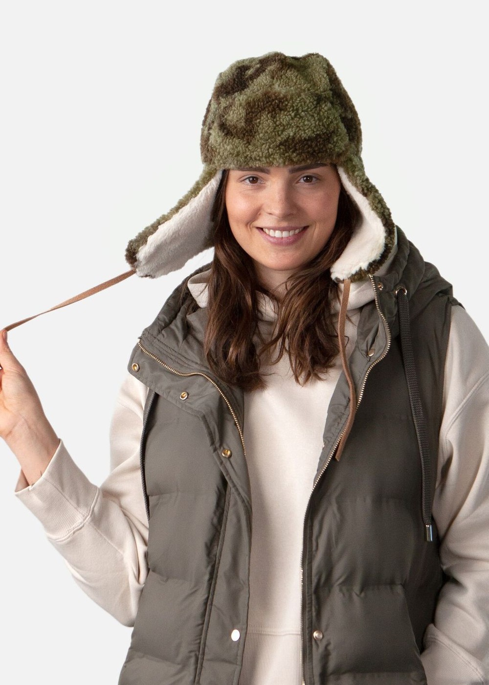 Barts Lucerne Bomber Hat Print Green