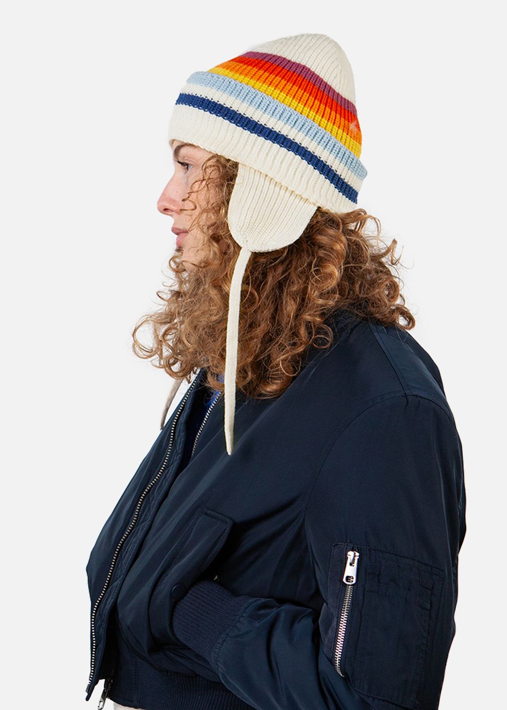 Barts Falcony Earflap Hat Orange