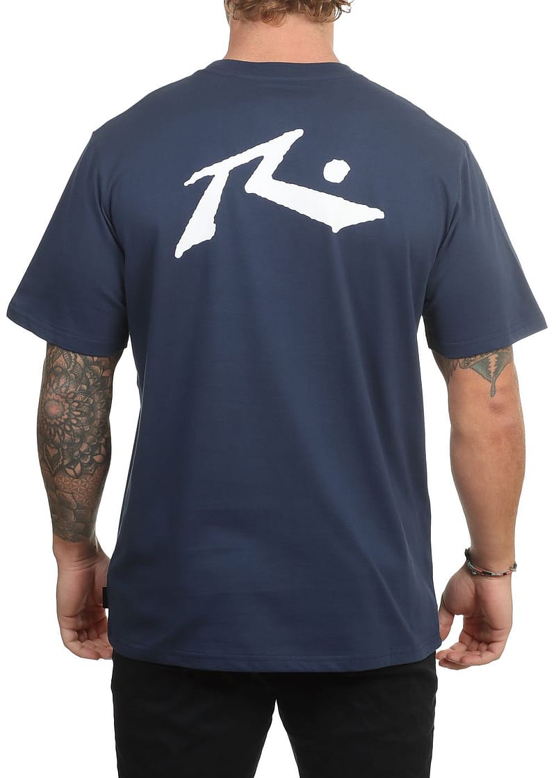 Rusty Baseline Tee Navy