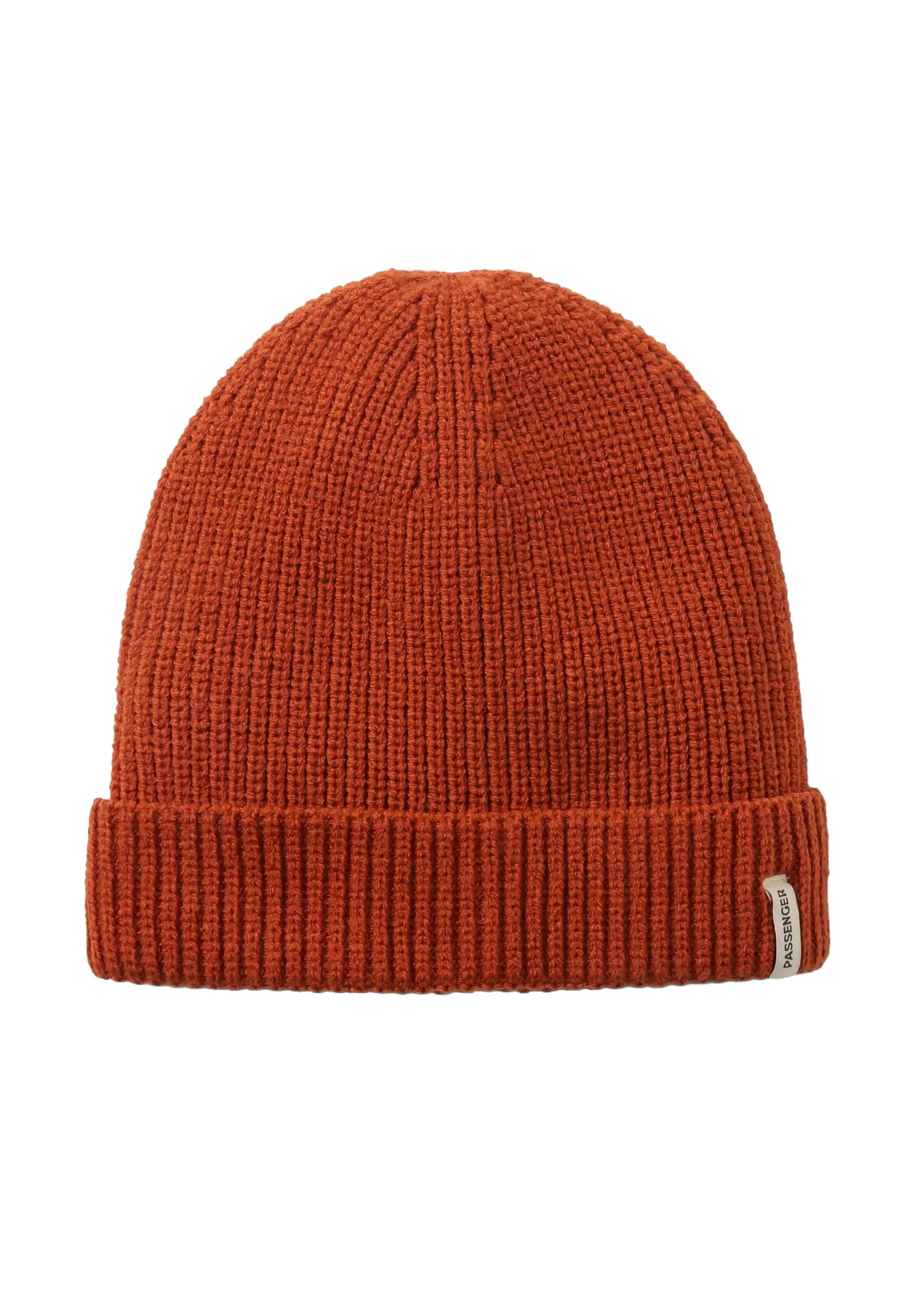 Passenger Compass Beanie Dark Rust